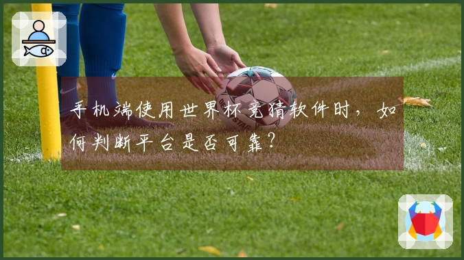 手机端使用世界杯竞猜软件时，如何判断平台是否可靠？